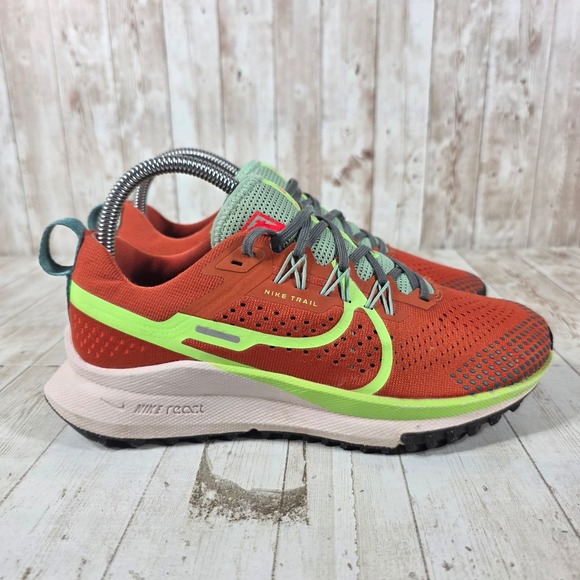 Nike Shoes - Nike Pegasus Trail 4 Womens Running Shoes Picante Red DJ6159-801 Size 7
